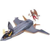 DC Comics Black Adam Hawk Cruiser Patrol with Black Adam and Hawkman Figures 6064871 - Colorland Toys